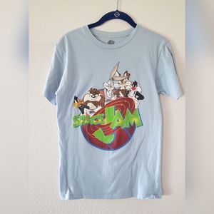 SPACE JAM T-Shirt Tune Squad Looney Tunes Short Sleeve Tee